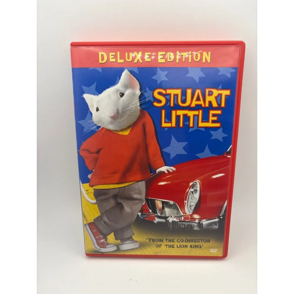 Stuart Little Deluxe Edition DVD Family Comedy Movie Red Case E.B. White Classic